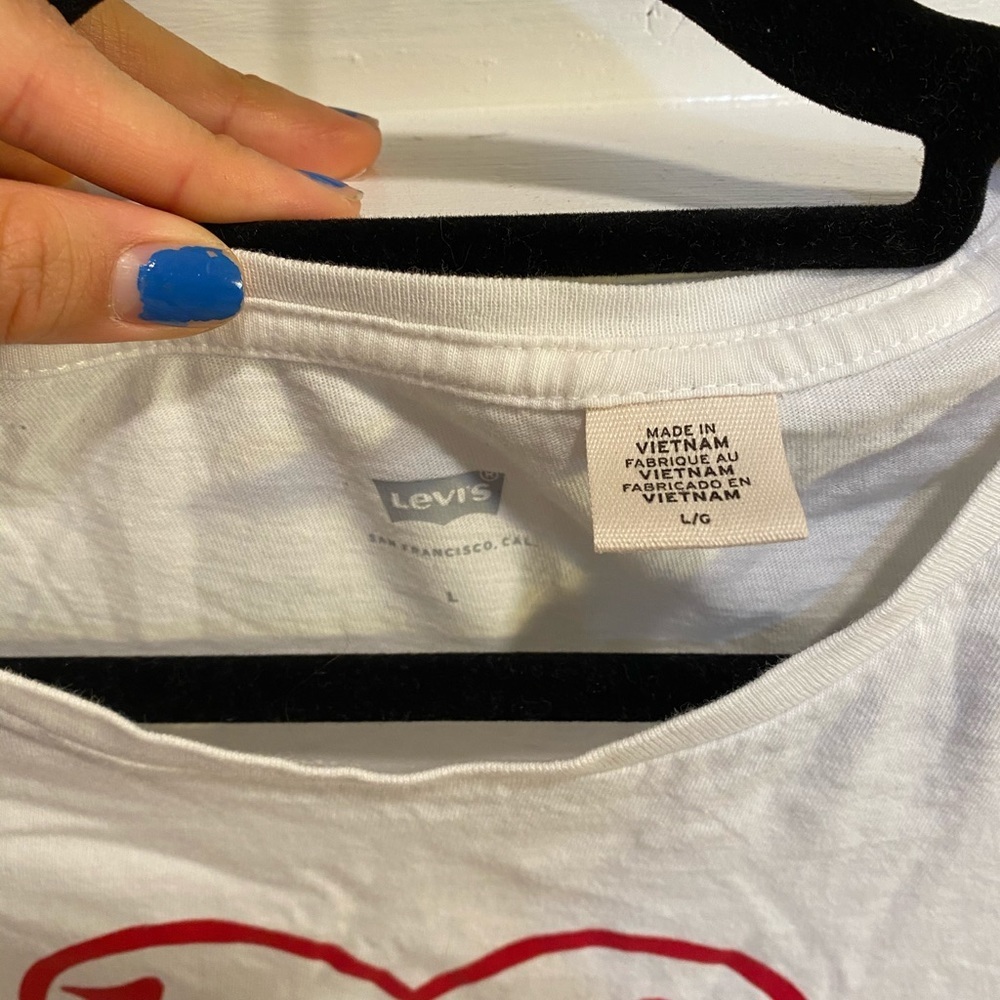 LEVIS HEART LOGO SHIRT - Picture 5 of 5